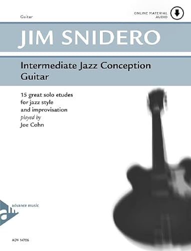INTERMEDIATE JAZZ CONCEPTION GUITAR GUITARE +CD